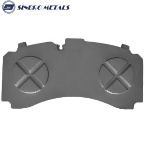 WVA29374 cast iron back plates for commercial vehicle brake pads